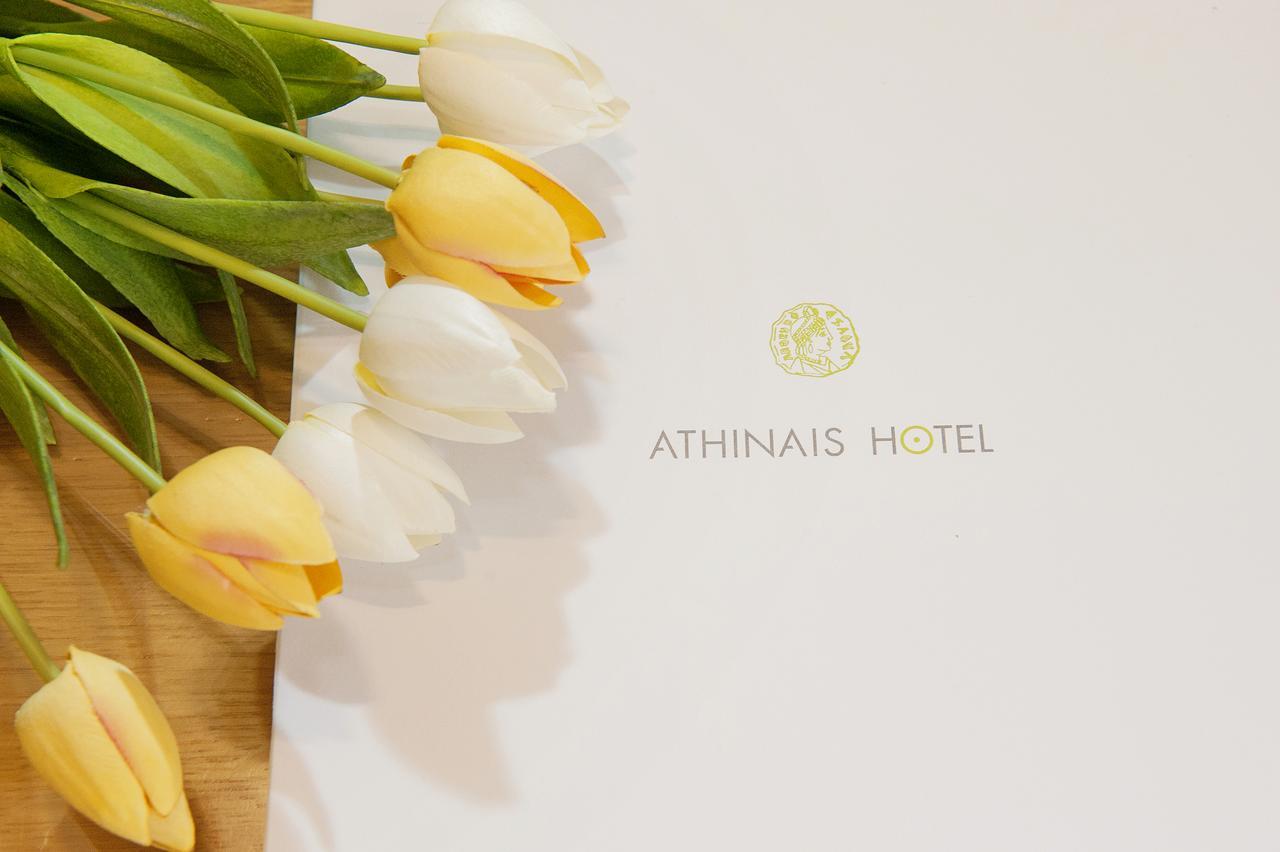 Athinais Hotel Athena Bagian luar foto