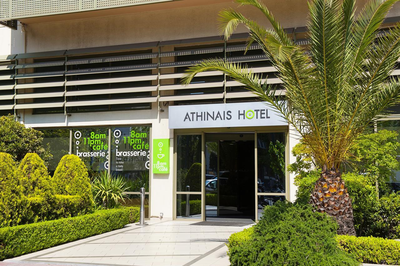 Athinais Hotel Athena Bagian luar foto