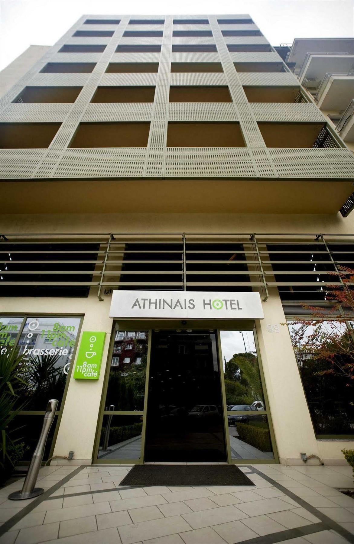 Athinais Hotel Athena Bagian luar foto